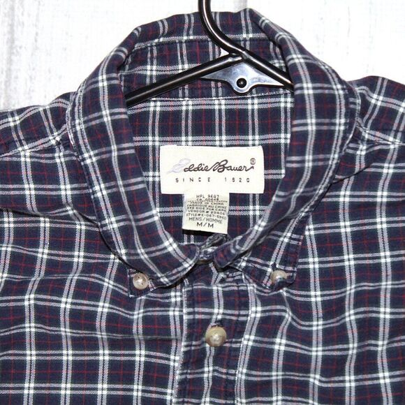 Eddie Bauer Men's Field Flannel Button Down Shirt - M - Picture 2 of 4